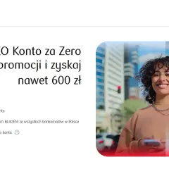 PKO Konto za Zero w promocji: 0 zł za prowadzenie, wypłaty BLIKIEM i obsługę karty. Sprawdź warunki!