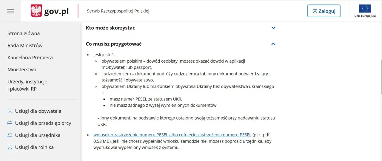 Zastrzeżenie PESEL w mObywatelu - jak działa i kiedy je cofnąć?
