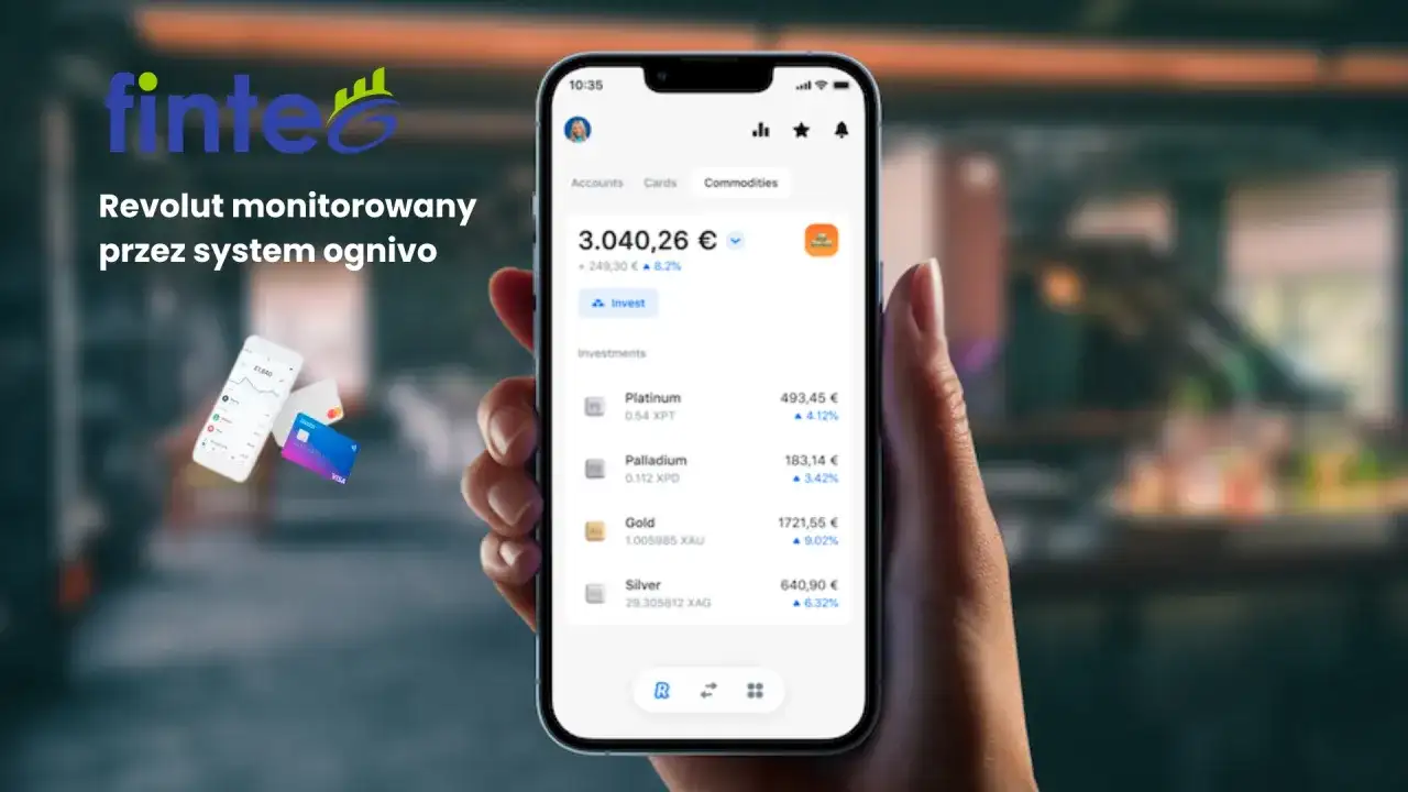 Revolut i Ognivo - kiedy rachunek jest widoczny?
